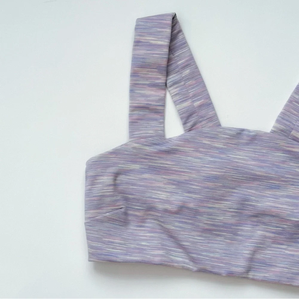 Outdoor Voices Freeform Sports Bra Super Bloom Spacedye